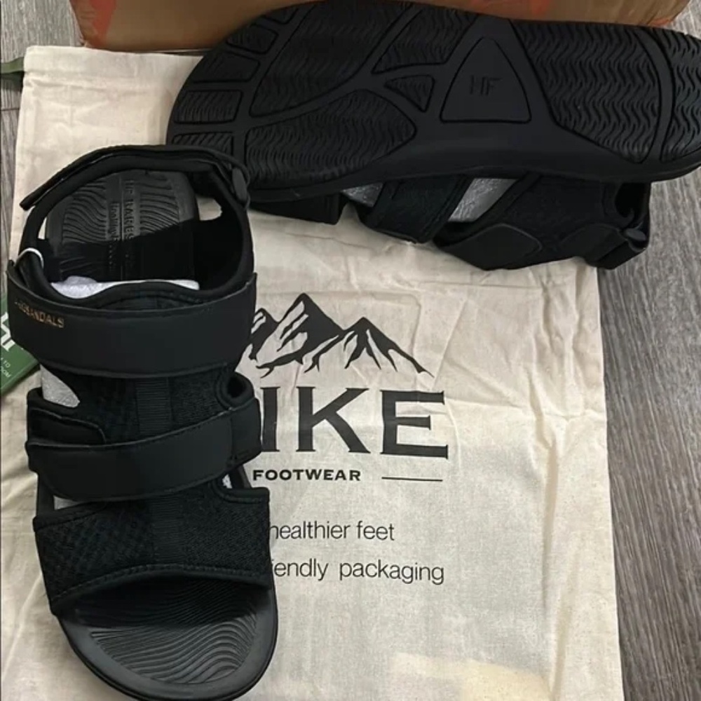 HIKE Baresandals Black Sandals EU 41